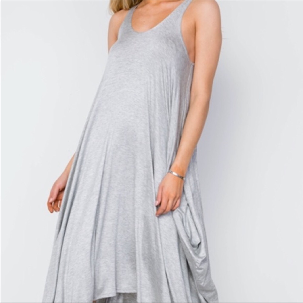 Asymmetrical Hem Dress - Picture 3 of 4